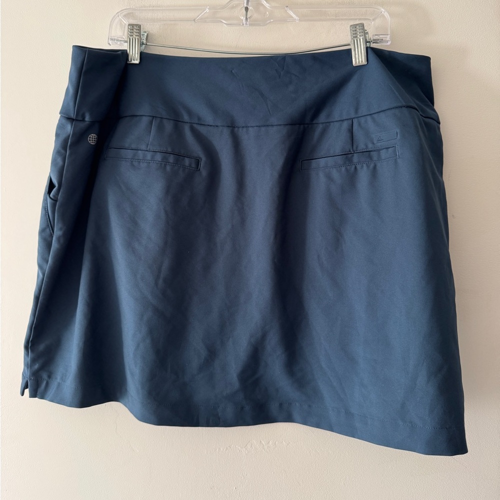 Adidas Blue Ultimate365 Solid Golf Skort Ha3403 - image 4